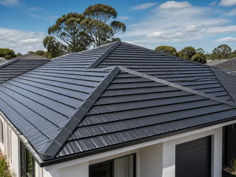 Applying protective coating to a roof in Armstrong Creek Vic