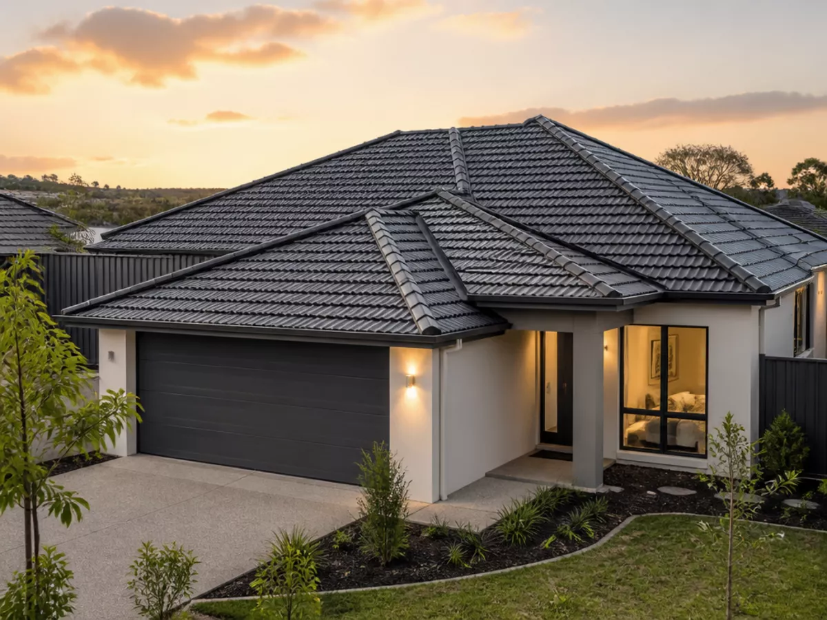 Residential roof restoration in Armstrong Creek Vic
