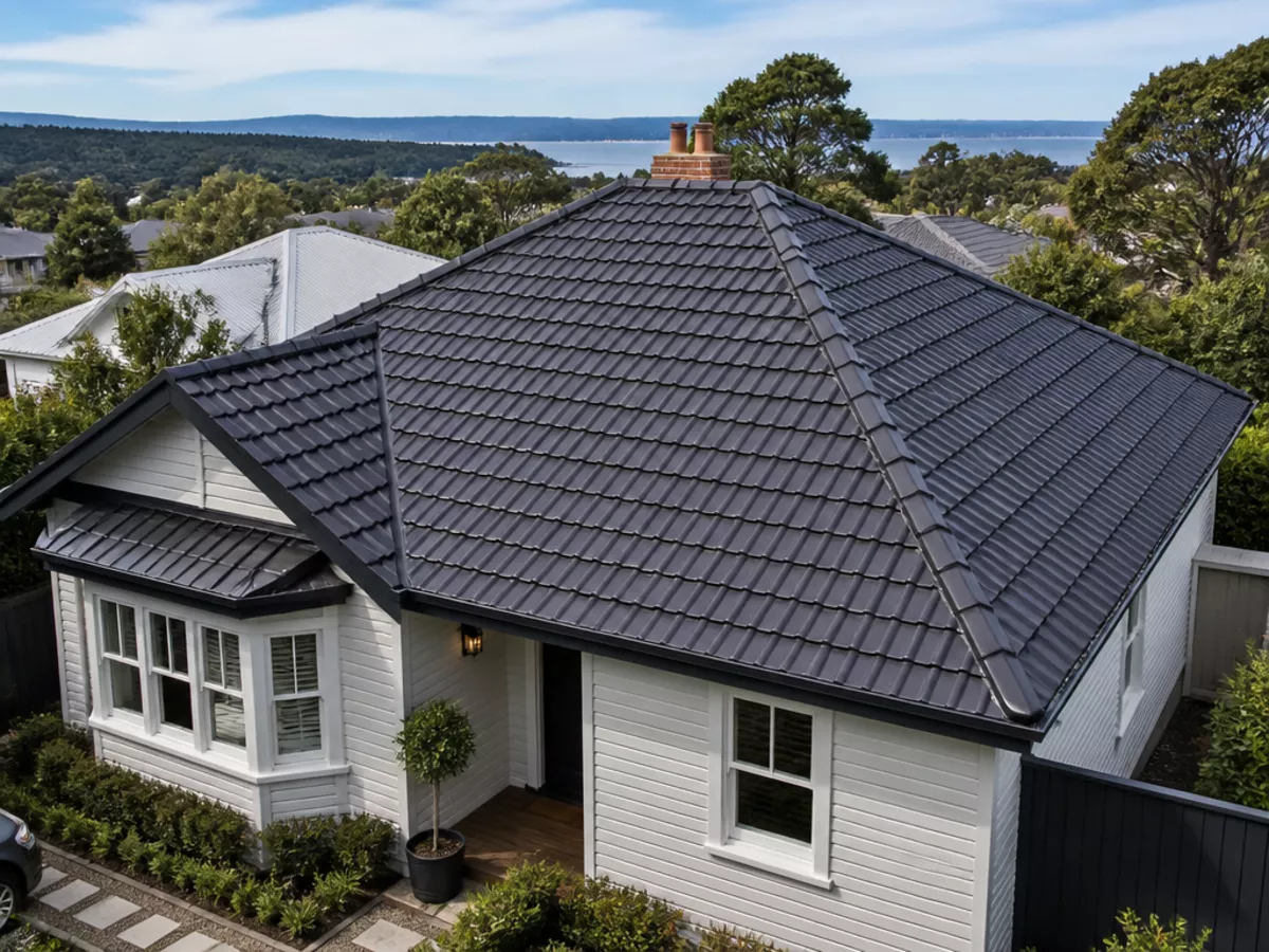 Beautifully restored roof on a residential property in Belmont, Victoria