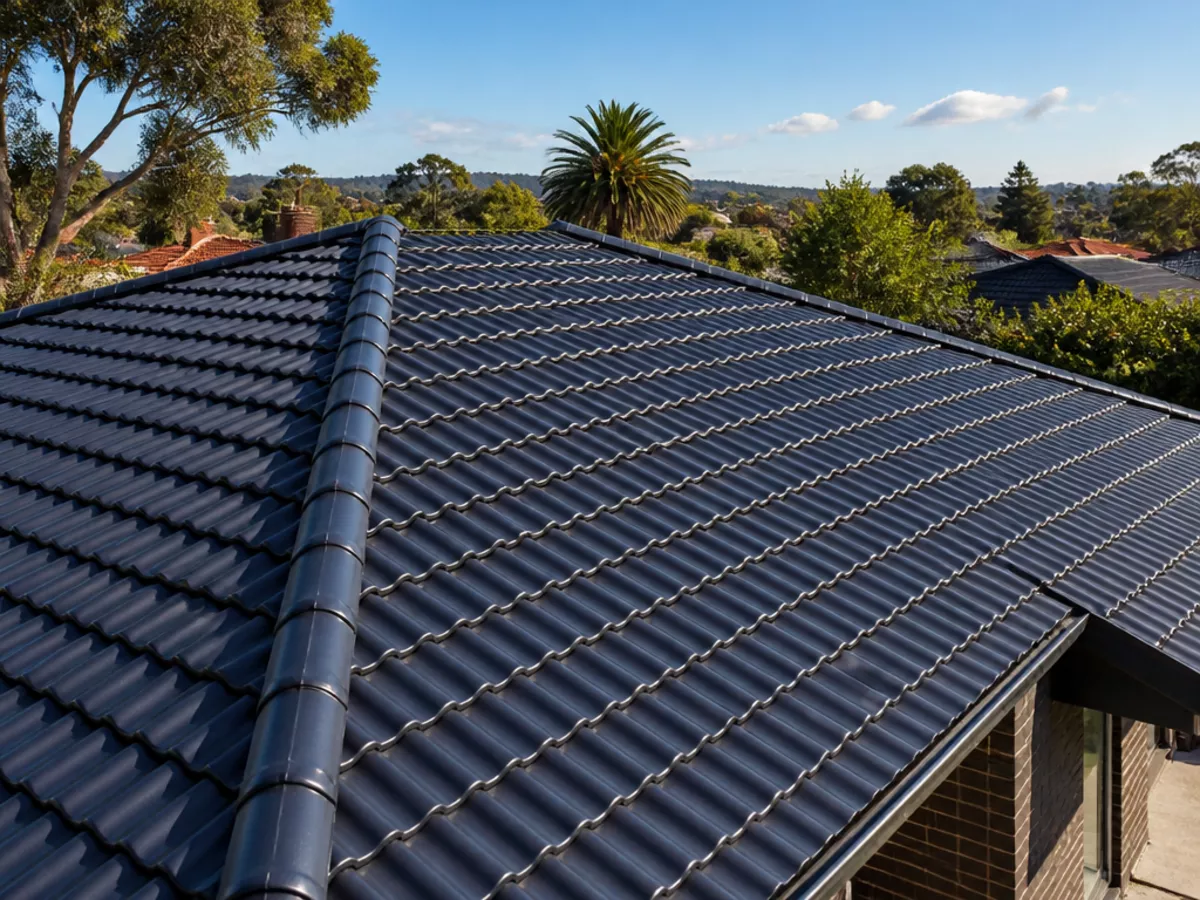 Beautifully restored residential roof in Corio, Victoria, showcasing quality roof restoration work