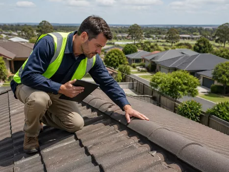 Detailed roof inspection in Grovedale