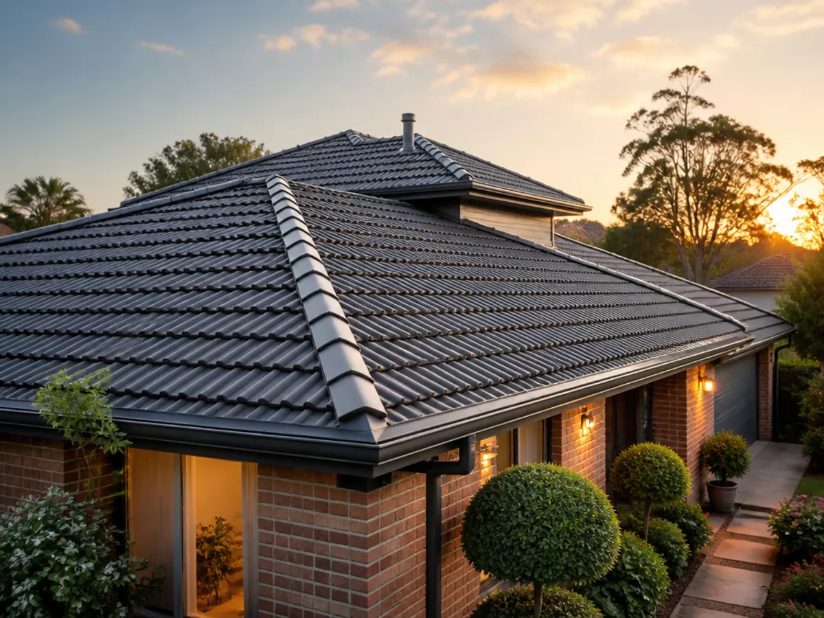 Completed roof restoration in Grovedale Vic