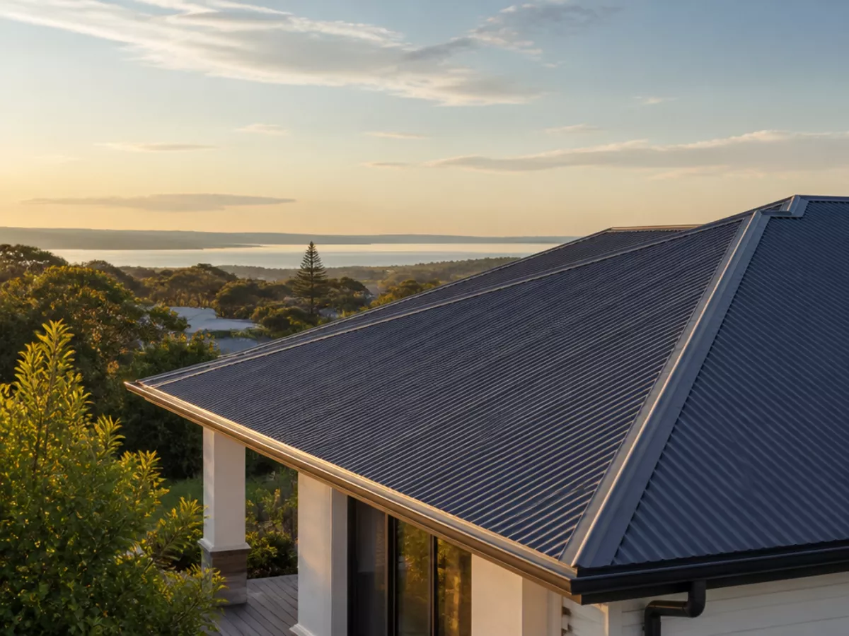 Residential roof restoration in Mount Duneed Vic