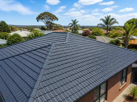 Finished roof restoration in Norlane Vic