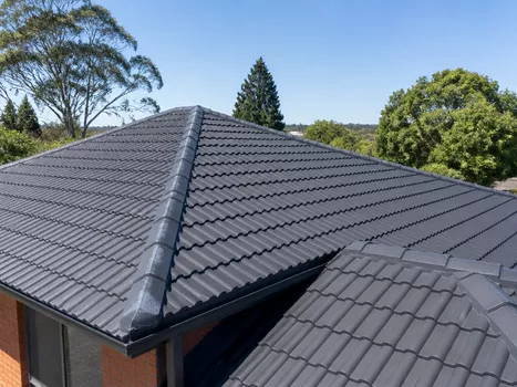 Finished roof restoration in Waurn Ponds