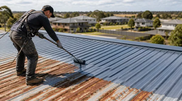Metal Roof Restoration Armstrong Creek