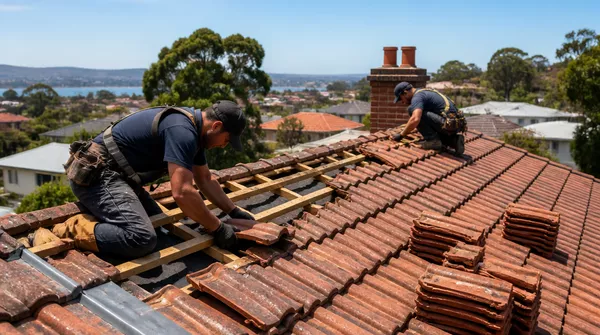 Tiled Roof Restoration Belmont Vic