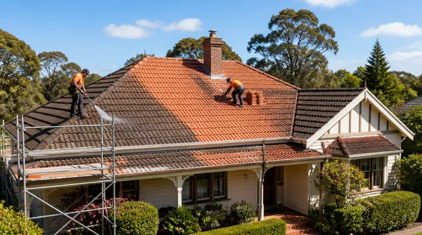 Residential Roof Restoration Charlemont Vic
