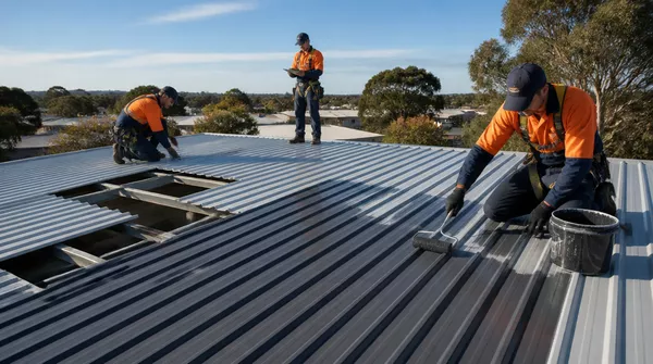 Metal Roof Restoration Grovedale Vic