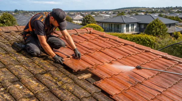 Tiled Roof Restoration Mount Duneed